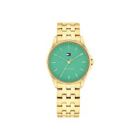 часовник,часовници,tommy,hilfiger,jade,30,mm,woman,watch,golden,(gold,green,mineral)