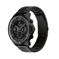 часовник,часовници,tommy,hilfiger,luca,50,mm,watch,black,(black,black,mineral)