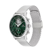 часовник,часовници,tommy,hilfiger,stewa,44,mm,watch,silver,green,mineral