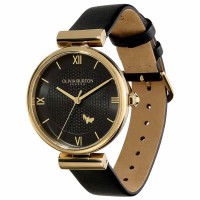 часовник,часовници,olivia,burton,minima,bee,36,mm,woman,watch,golden,(black,black,mineral)