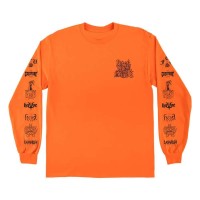 тениска,мъжки,тениски,дамски,тениски,creature,resurrection,xx,long,sleeve,t,shirt,orange,(safety,orange)