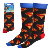чорапи,мъжки,чорапи,cerdá,superman,socks,black,(dark,gray)