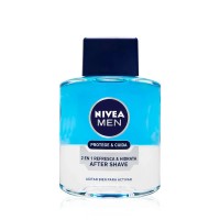 бръснене,nivea,protect,&,care,2in1,100ml,aftershave,clear