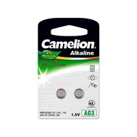 батерии,camelion,1.5v,lr41,lr736,392,button,battery,2,units,clear,(metallic)