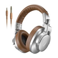 слушалки,слушалки,maono,mh700,headphones,brown,silver,(silver)