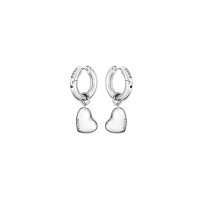 бижутерия,boss,1580640,earrings,clear,(silver)
