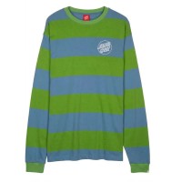 тениска,мъжки,тениски,дамски,тениски,santa,cruz,barney,long,sleeve,t,shirt,green,blue,(apple,dusty,blue)