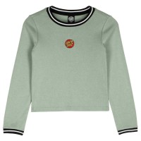 тениска,мъжки,тениски,дамски,тениски,santa,cruz,classic,dot,emb,ringer,long,sleeve,t,shirt,green,(alpine,frost)