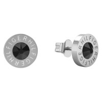 бижутерия,tommy,hilfiger,2790379,earrings,silver,(black)