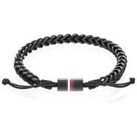бижутерия,tommy,hilfiger,2790513,bracelet,silver,(black)
