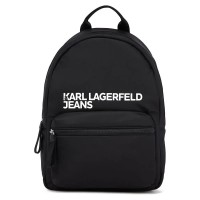 раница,раници,karl,lagerfeld,essential,nylon,backpack,black,(black)