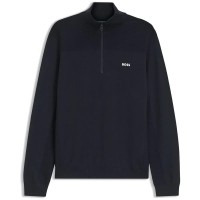 блуза,мъжки,пуловери,дамски,пуловери,boss,momentum,10273969,green,half,zip,sweater,blue,(dark,blue)