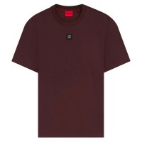 тениска,мъжки,тениски,дамски,тениски,hugo,dalile,10231453,short,sleeve,t,shirt,red,(open,brown)