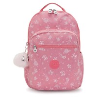 раница,раници,kipling,seoul,lap,27l,backpack,pink,(glitter,cats)