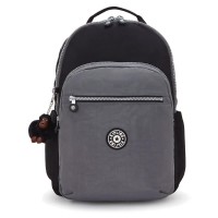 раница,раници,kipling,seoul,lap,27l,backpack,grey,(space,black,bl)