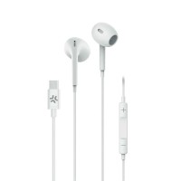 слушалки,слушалки,celly,drop,usb,c,earphones,white,(white)