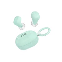 слушалки,слушалки,ksix,neutron,usb,c,wireless,earphones,green