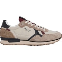 маратонки,мъжки,маратонки,pepe,jeans,brit,flyer,trainers,dark,stone,beige