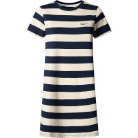 рокля,дамски,поли,и,рокли,pepe,jeans,loren,short,sleeve,short,dress,blue,(deep,sea,blue)