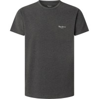 тениска,мъжки,тениски,дамски,тениски,pepe,jeans,original,basic,3n,short,sleeve,t,shirt,grey,(dark,grey,marl)