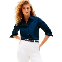 риза,с,дълъг,ръкав,дамски,ризи,мъжки,ризи,tommy,hilfiger,ww0ww43577,long,sleeve,shirt,blue,(dark,night,navy)