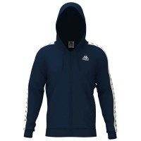блуза,мъжки,пуловери,kappa,222,banda,zamin,4,full,zip,sweatshirt,blue,(blue,iris,white,brown,lt,honey)