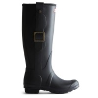 обувки,дамски,боти,дамски,високи,обувки,за,ходене,hunter,original,tall,exaggerated,buckle,rain,boots,black