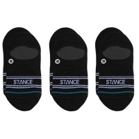 чорапи,мъжки,чорапи,дамски,чорапи,stance,vital,no,show,socks,3,pairs,black,(black)