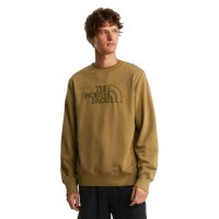 блуза,мъжки,пуловери,the,north,face,drew,peak,light,sweatshirt,brown,(cedar,woodland,green)