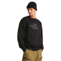 блуза,мъжки,пуловери,the,north,face,drew,peak,light,sweatshirt,black,(tnf,black,anthracite,grey)