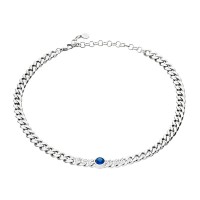 бижутерия,chiara,ferragni,j19auw22,necklace,silver,(blue)