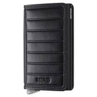 портфейли,и,портмонета,secrid,slimwallet,emboss,lines,leather,wallet,black+