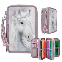 ученически,принадлежности,miss,melody,fantasy,house,0413126,pencil,case,pink,(multicolor)