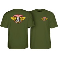 тениска,мъжки,тениски,дамски,тениски,powell,peralta,winged,ripper,short,sleeve,t,shirt,green,(military,green)