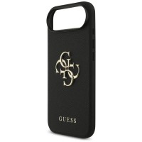 други,аксесоари,guess,grained,big,4g,&,classic,logo,iphone,air,phone,case,black,(black)