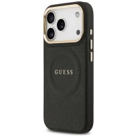 други,аксесоари,guess,peony,hot,stamp,magsafe,iphone,17,pro,phone,case,black,(black)