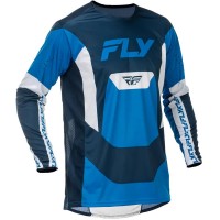блуза,с,дълъг,ръкав,мъжки,тениски,дамски,тениски,fly,racing,lite,long,sleeve,jersey,blue,(blue,white)