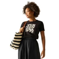 тениска,мъжки,тениски,дамски,тениски,regatta,filandra,ix,short,sleeve,t,shirt,black,(black,abstract,floral)