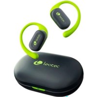 слушалки,слушалки,leotec,open,air,zenith,sport,wireless,earphones,grey,lime