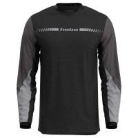 блуза,с,дълъг,ръкав,мъжки,тениски,дамски,тениски,hebo,tech,long,sleeve,jersey,black,(black)