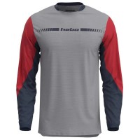 блуза,с,дълъг,ръкав,мъжки,тениски,дамски,тениски,hebo,tech,long,sleeve,jersey,grey,(blue)