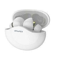 слушалки,слушалки,awei,t12tws,wireless,earphones,white,(white)