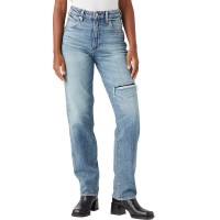 дънки,дамски,панталони,wrangler,112343582,mom,straight,fit,jeans,refurbished,blue,(tainted,wash)