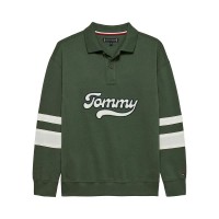 детски,блузи,с,яка,tommy,hilfiger,varsity,long,sleeve,polo,green,(green)