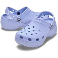 дамски,сандали,и,чехли,crocs,classic,platform,clogs,blue,(blue,haze)