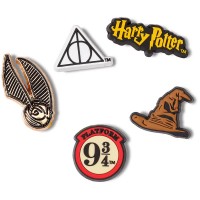 обувни,аксесоари,jibbitz,harry,potter,symbol,charm,5,units,multicolor
