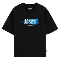 тениска,мъжки,тениски,jack,&,jones,condor,short,sleeve,t,shirt,black,(black)