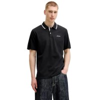 дамски,блузи,с,яка,мъжки,блузи,с,яка,jack,&,jones,blaze,short,sleeve,polo,black,(black)