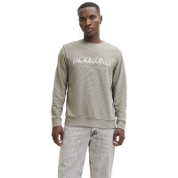 блуза,мъжки,пуловери,jack,&,jones,devin,daytona,print,sweatshirt,beige,(vetiver)