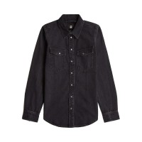 риза,с,дълъг,ръкав,дамски,ризи,g,star,western,slim,fit,long,sleeve,shirt,black,(worn,in,nighttime,sky)